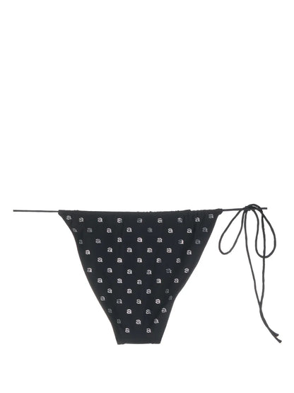 Crystal-Embellished Bikini Bottoms