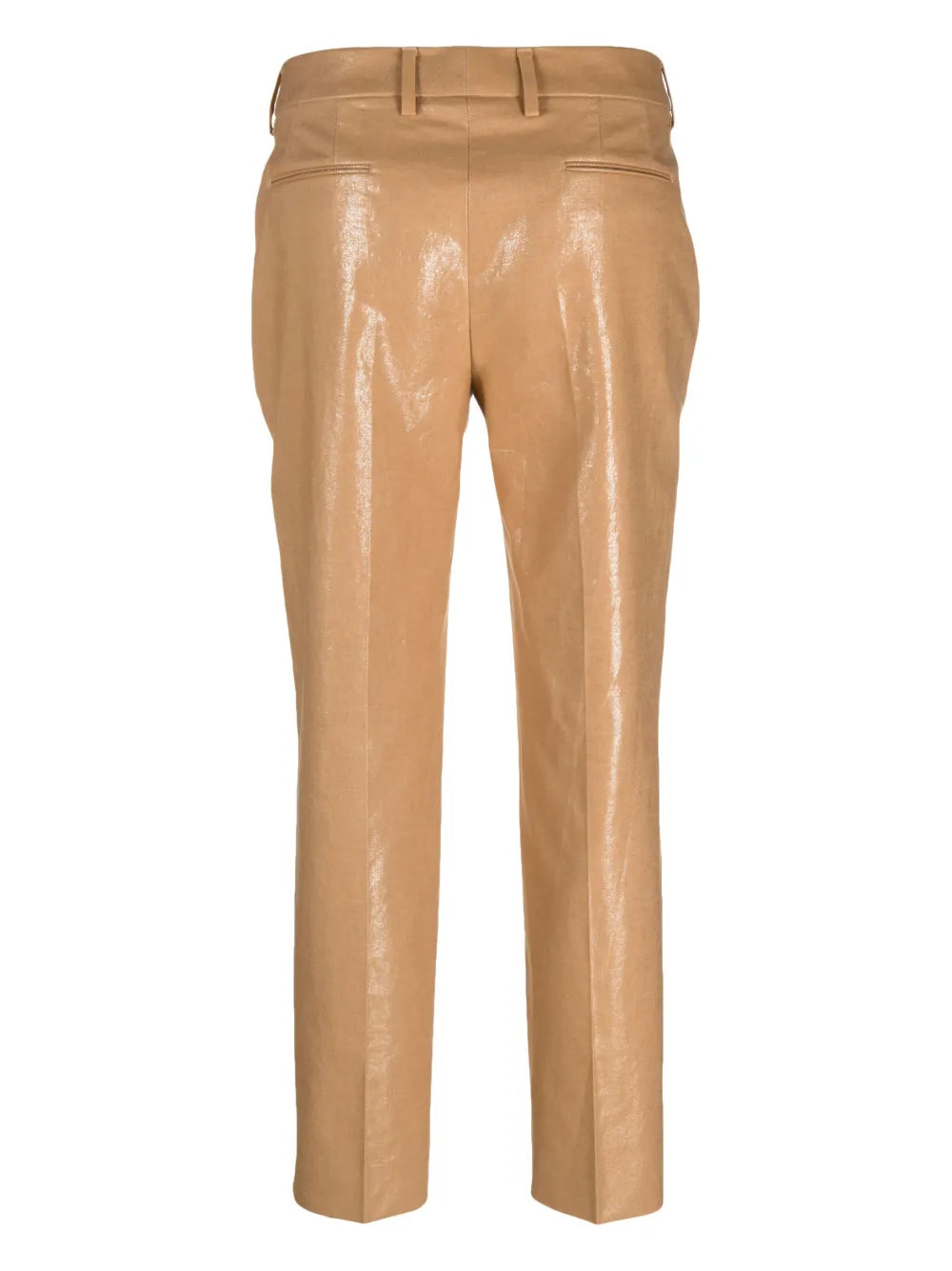 Coated-Finish Tapered-Leg Trousers