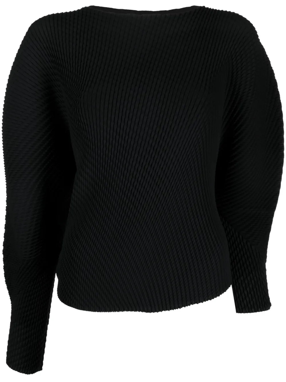 Asymmetric-Design Recycled-Polyester Sweatshirt