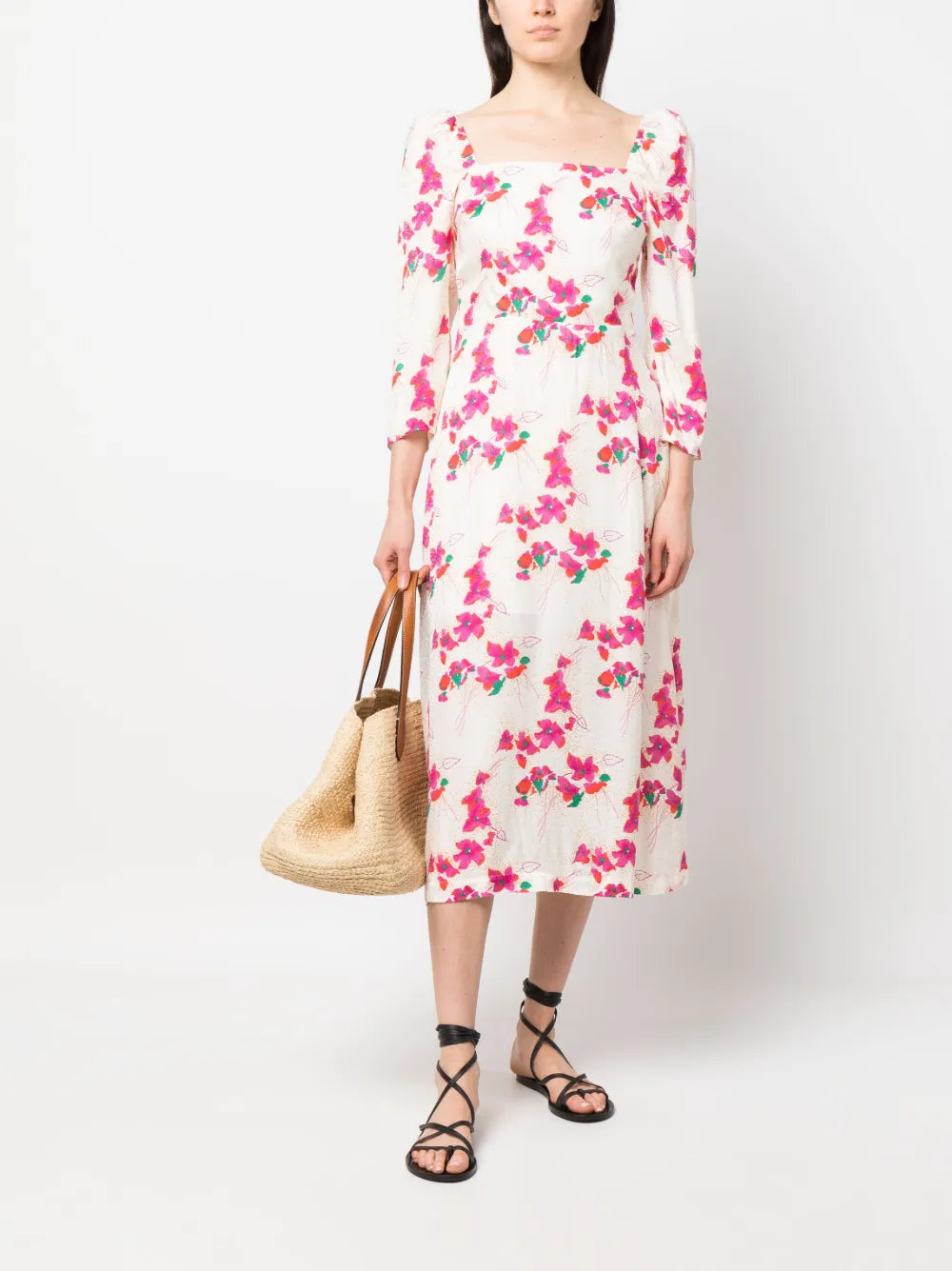 Floral-Print Dress