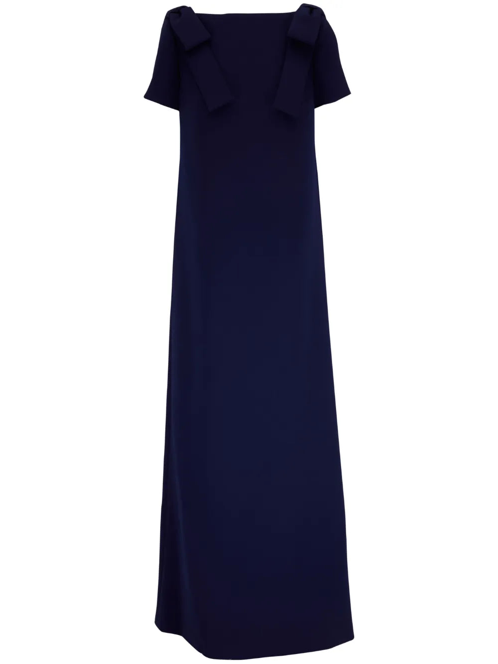 Boat-Neck Long Dress