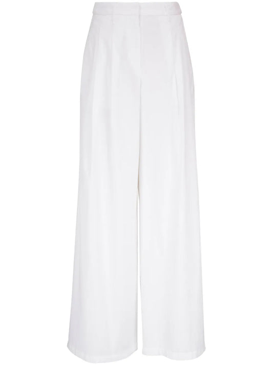 High-Waist Palazzo Trousers