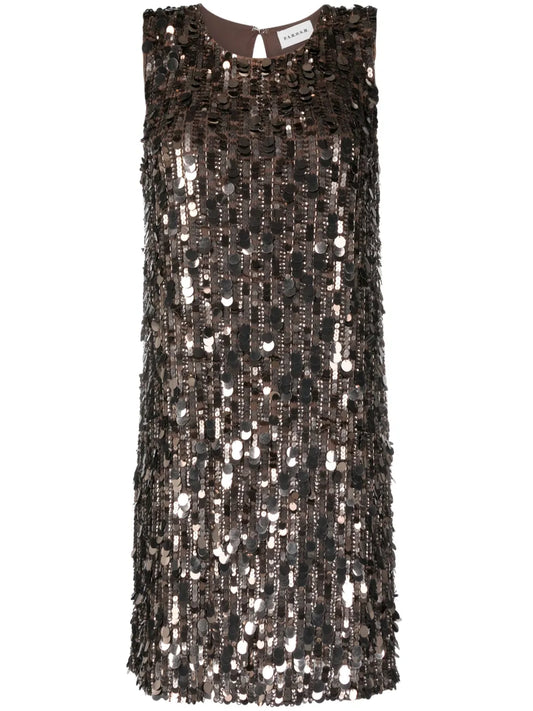 Sequined Sleeveless Dress
