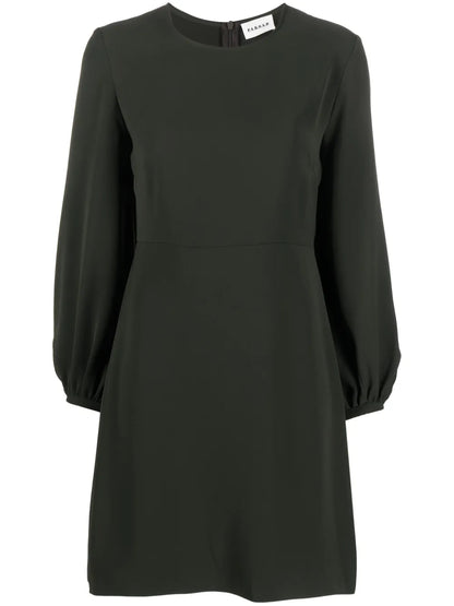 Long-Sleeved A-Line Mini Dress