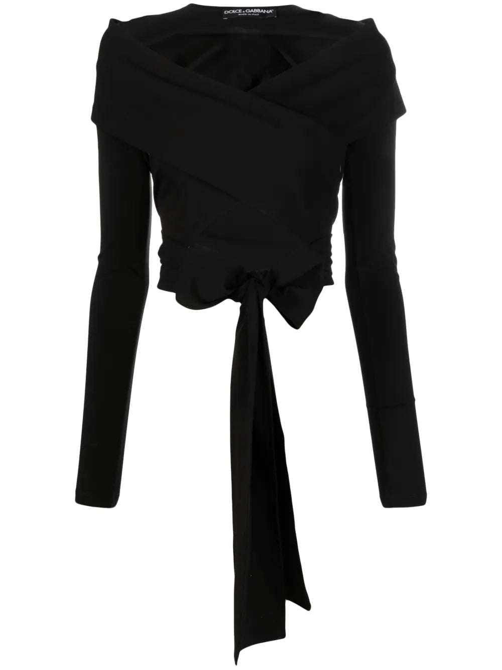 Cut-Out Wrap Top