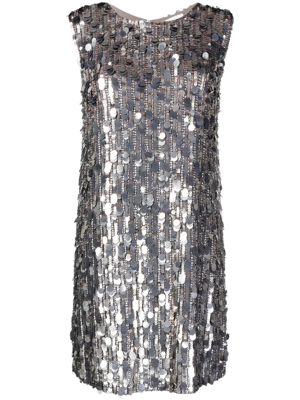 Sequined Sleeveless Dress