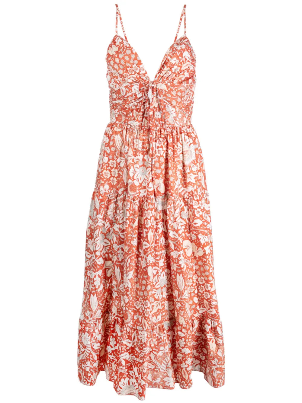 Phoebe Floral-Print Midi Dress