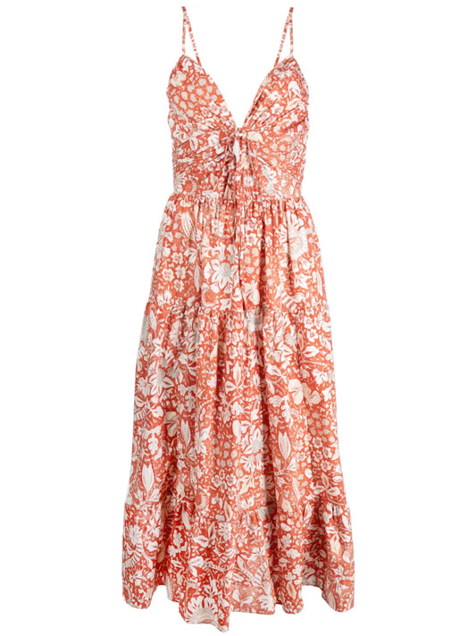 Phoebe Floral-Print Midi Dress