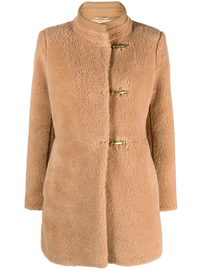 Faux-Shearling Coat