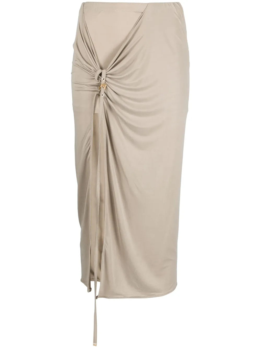La Jupe Pareo Croissant Midi Skirt
