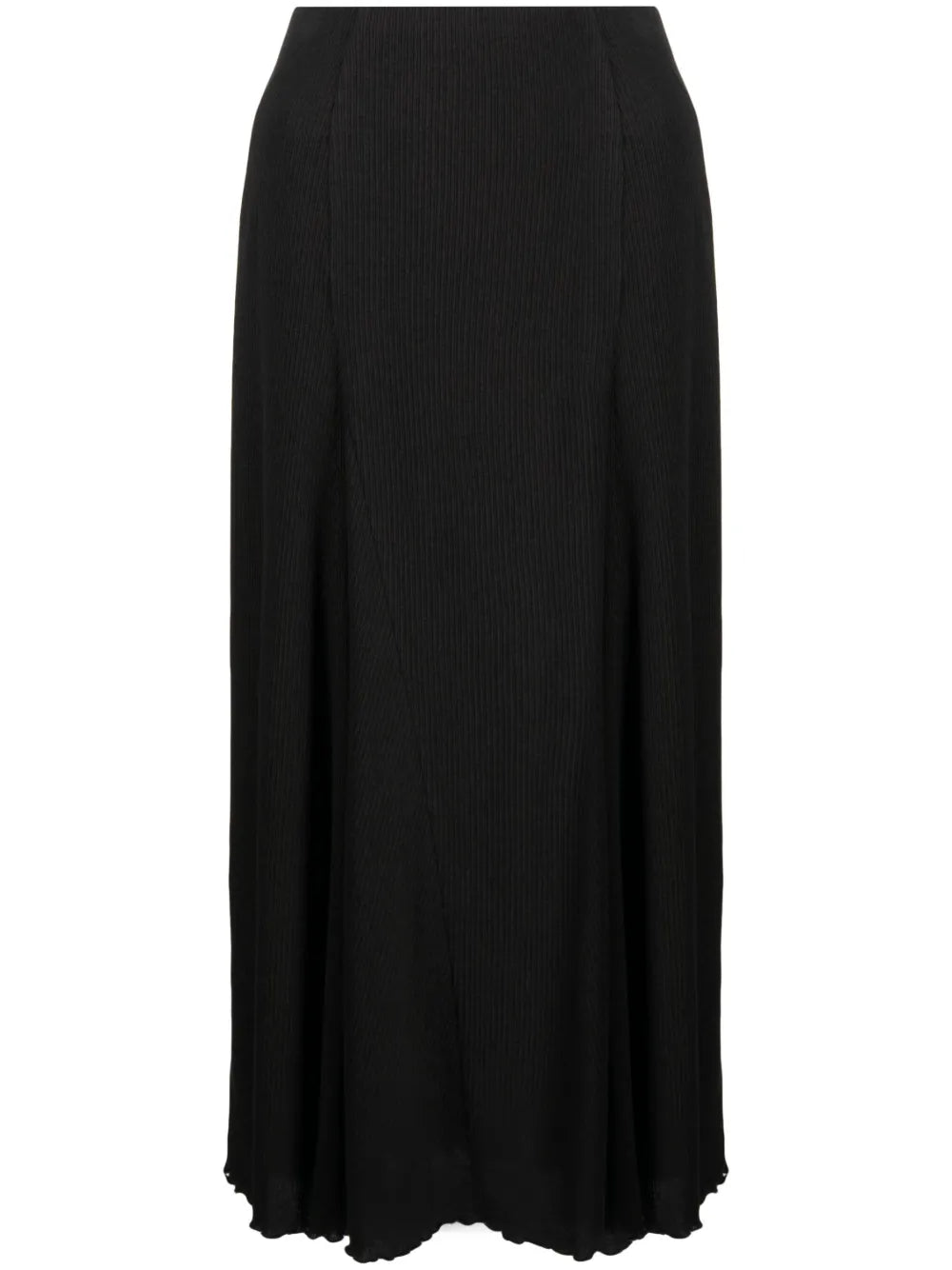 High-Waisted Midi Skirt
