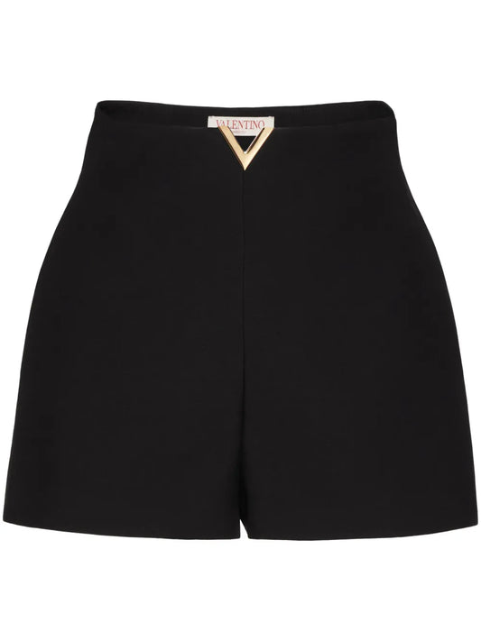 Crepe Couture Tailored Shorts