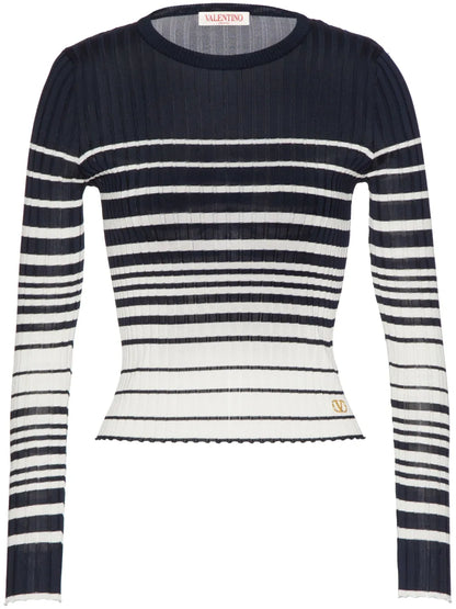 Striped Knitted Jumper