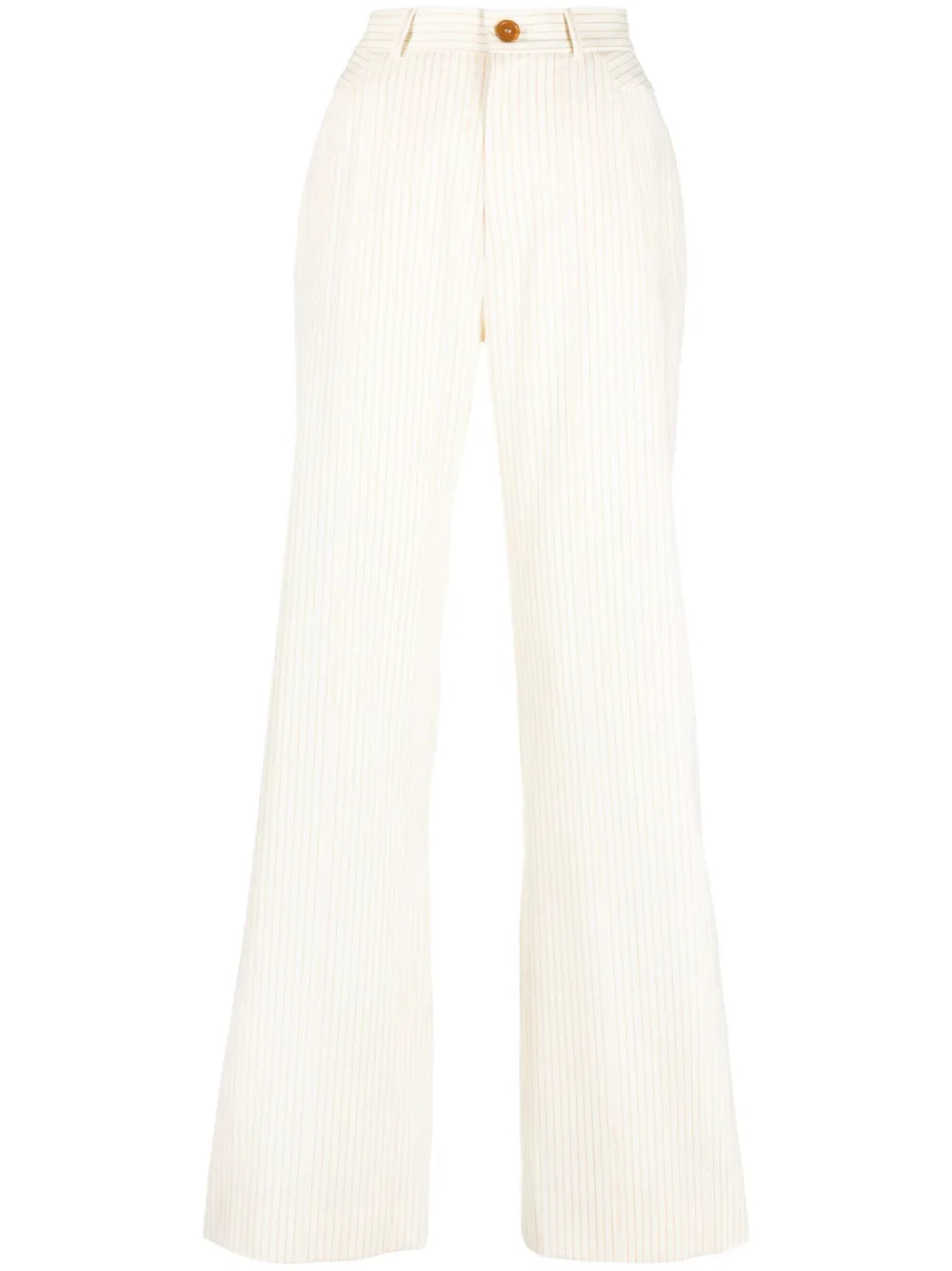 Straight-Leg Tailored Trousers