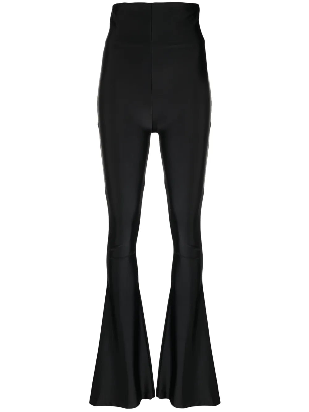Extra-High-Waist Flared Trousers