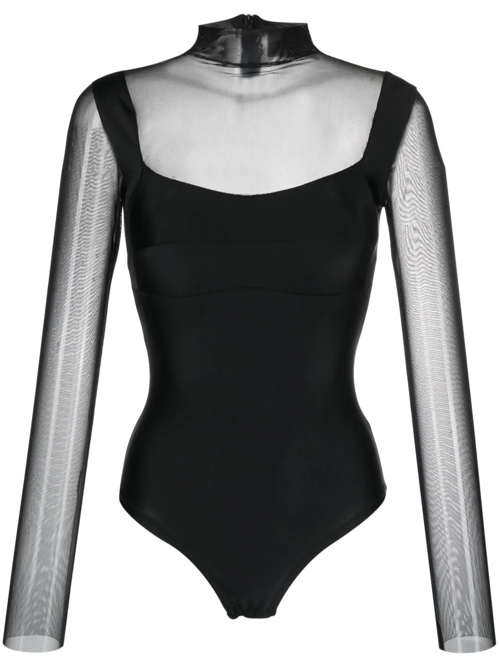 Semi-Sheer Bodysuit