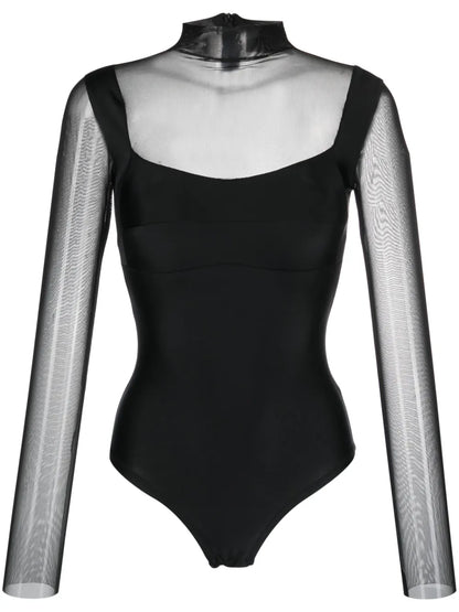 Semi-Sheer Bodysuit