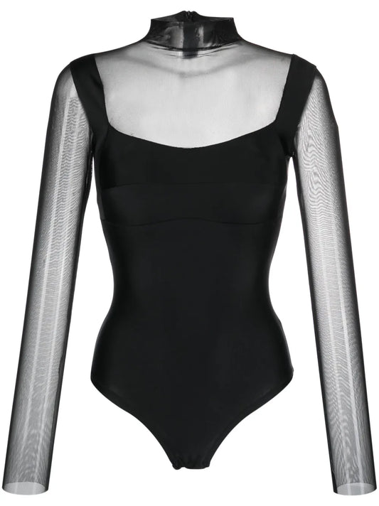 Semi-Sheer Bodysuit