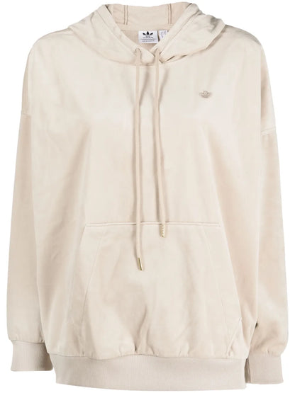 Logo-Appliqué Recycled-Polyester Hoodie