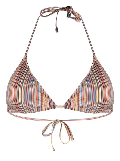 Striped Bikini Top