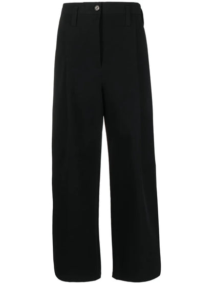 High-Waisted Tailored Trousers