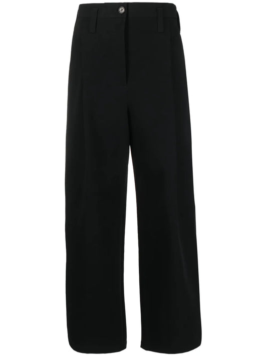High-Waisted Tailored Trousers
