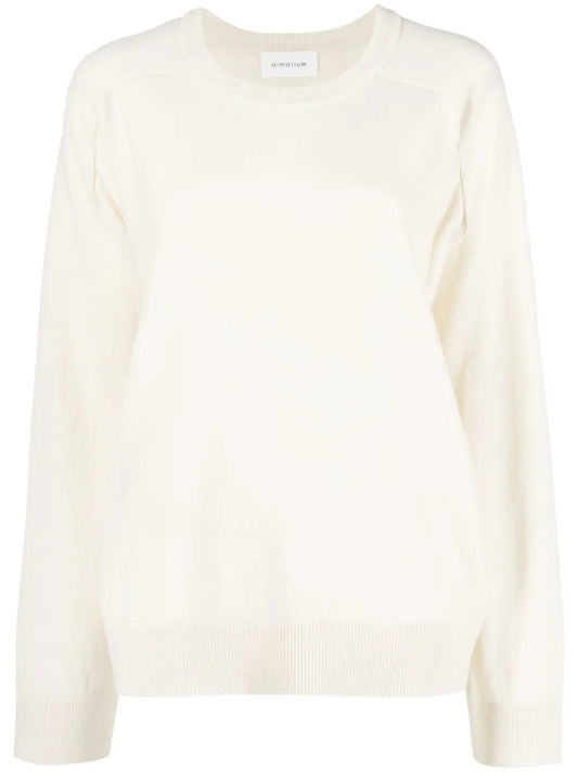 Ribbed-Knit Cashmere Jumper