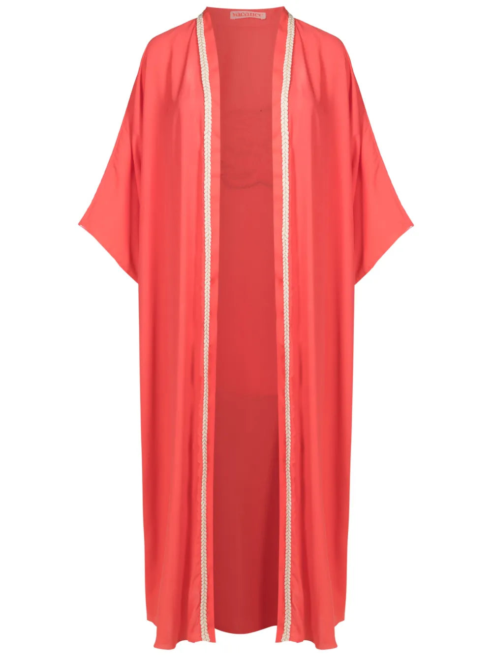 Tiger-Patch Long Kimono
