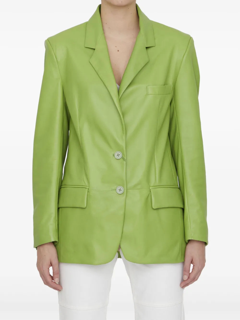 Leather Blazer