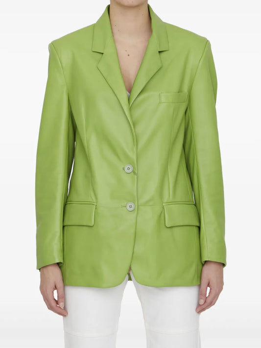 Leather Blazer