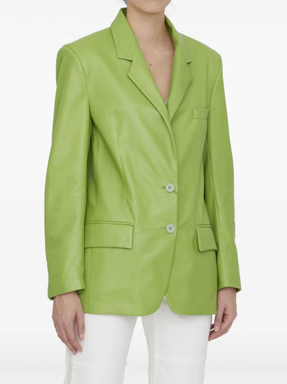 Leather Blazer