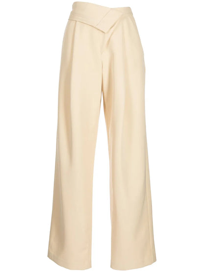 Vianka Asymmetric-Waist Trousers