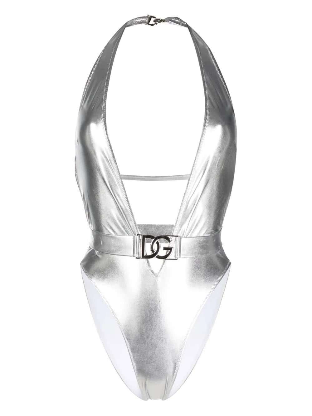 Logo-Plaque Swimsuit