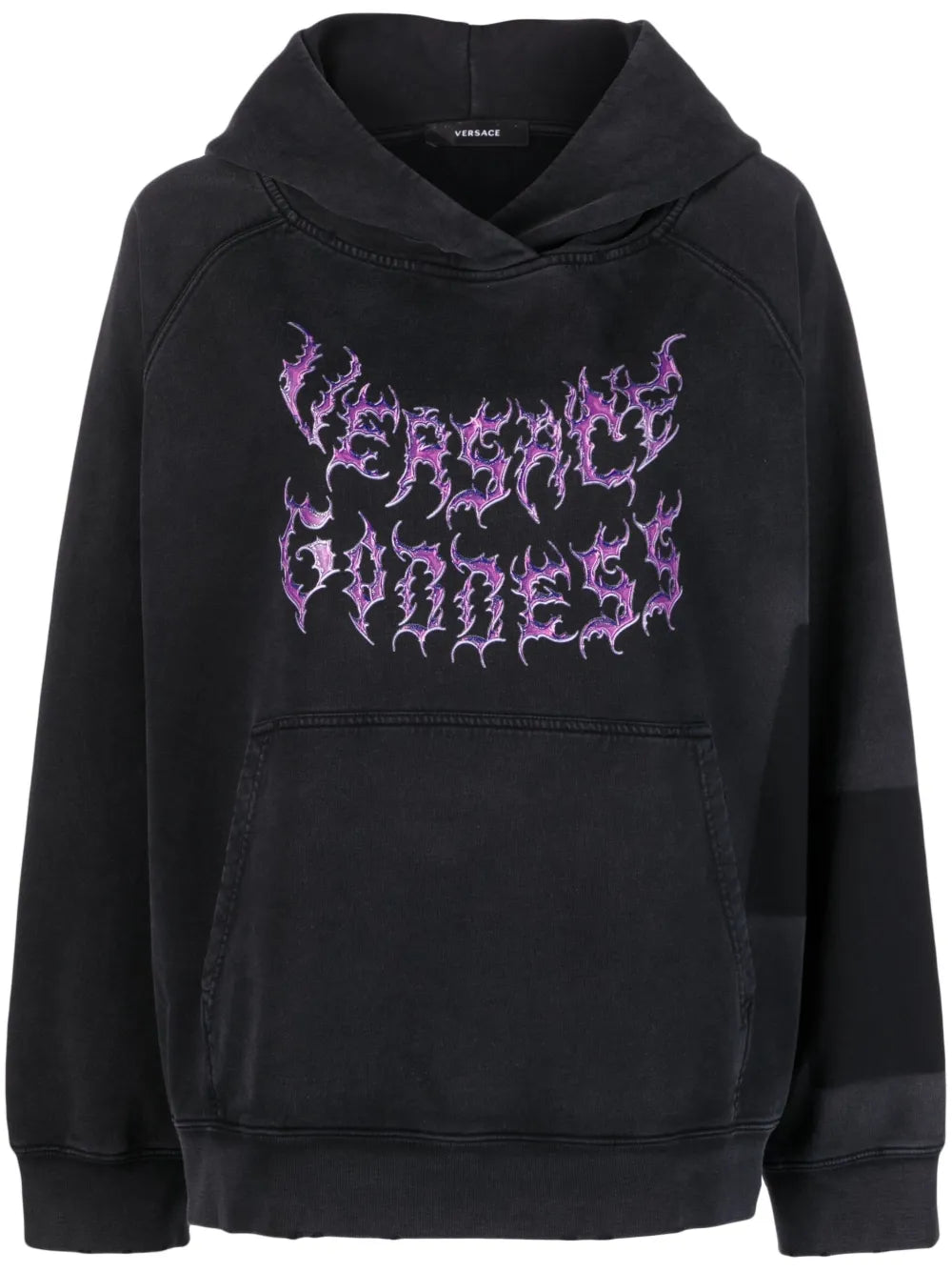 Logo-Print Cotton Hoodie