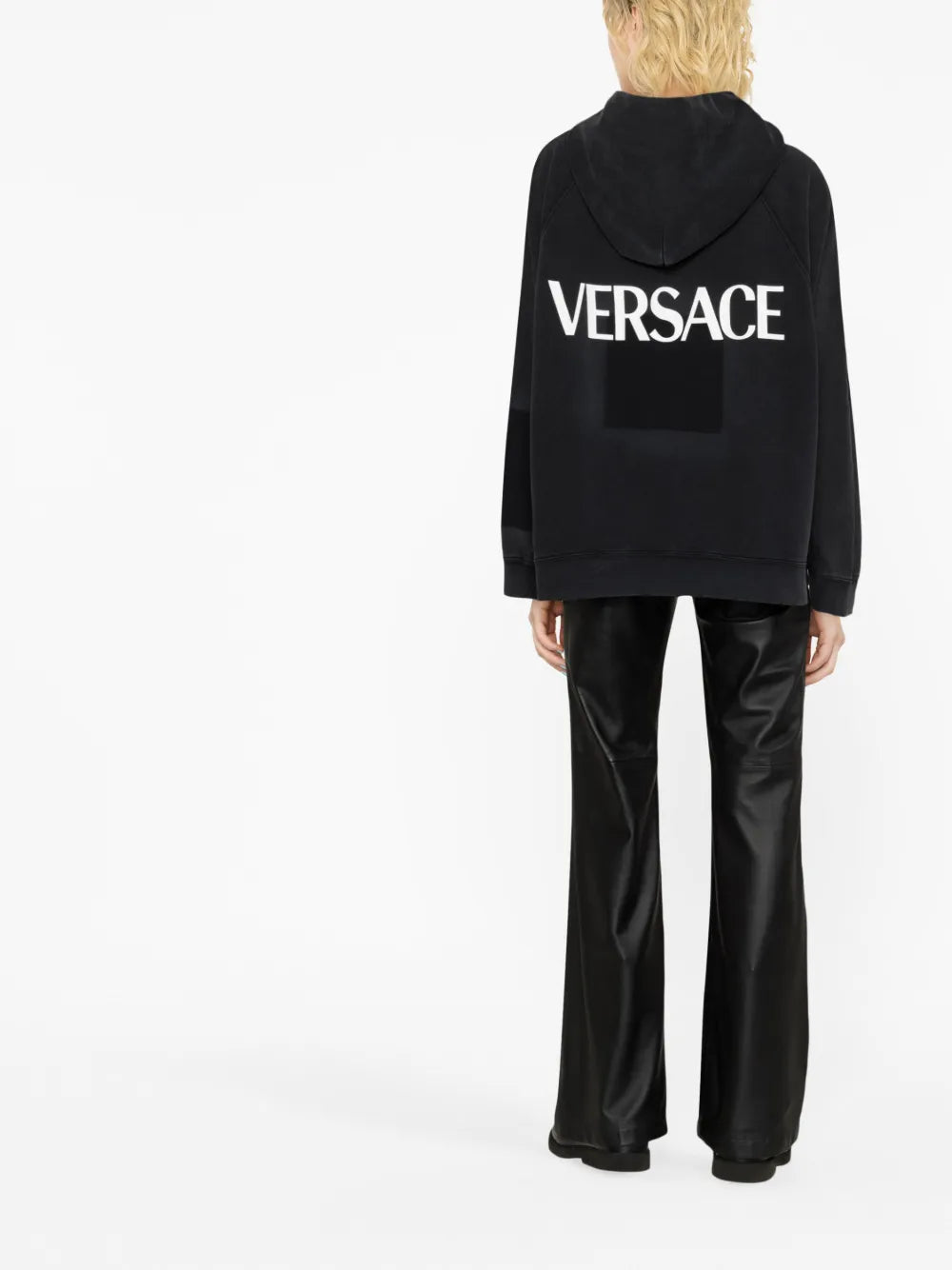 Logo-Print Cotton Hoodie