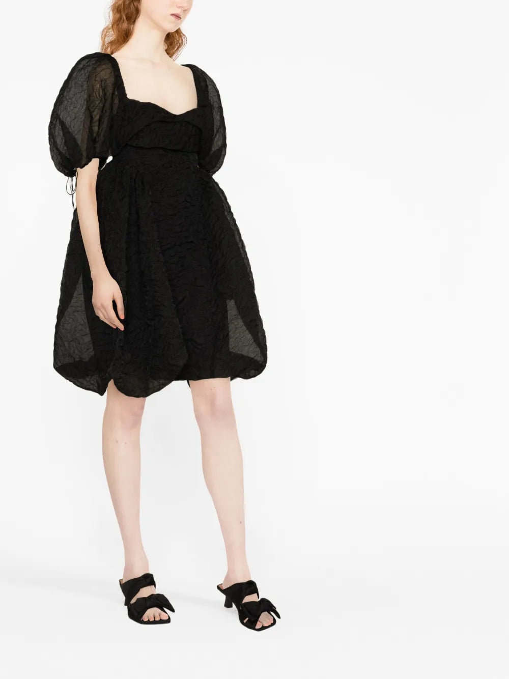 Sidra Puff-Sleeve Minidress