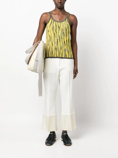 Harmony Straight-Leg Wool Trousers