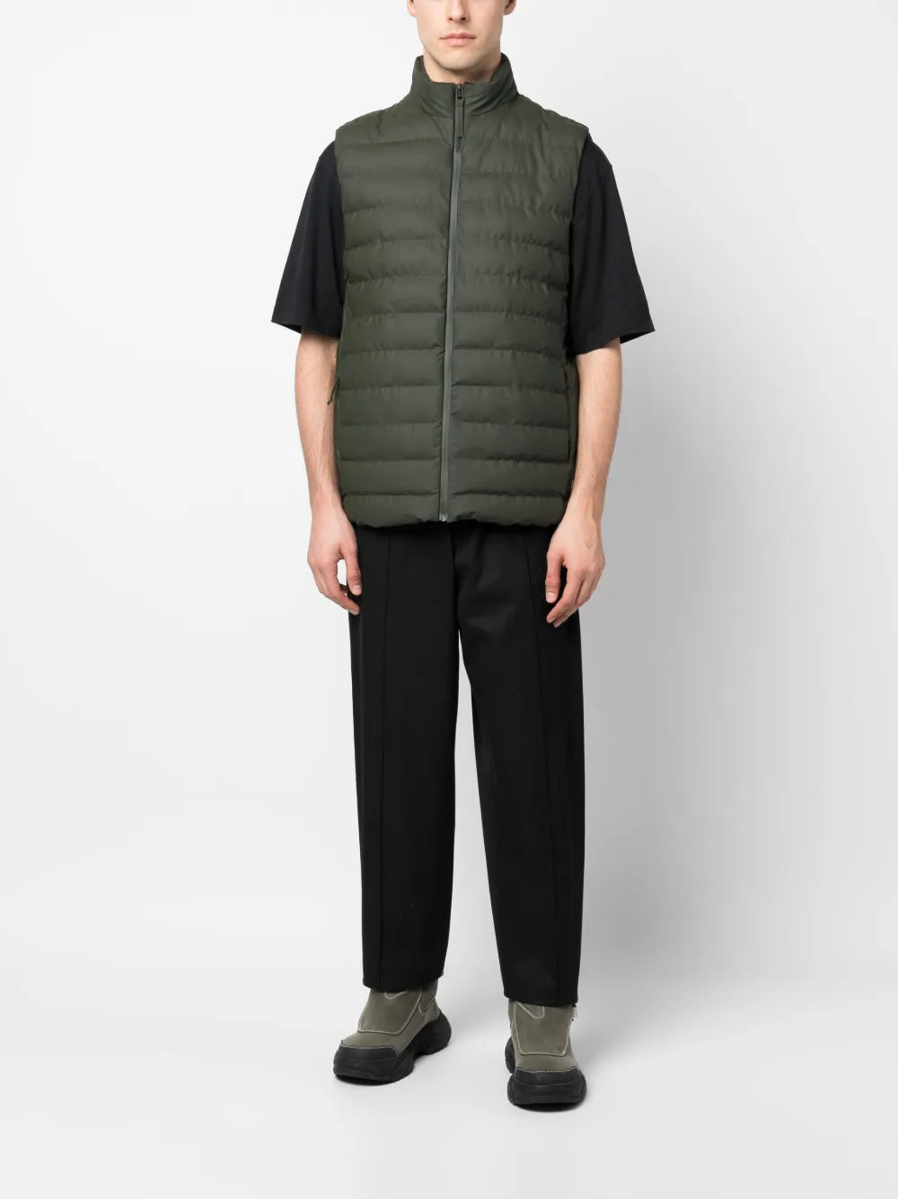 Padded Sleeveless Puffer Gilet