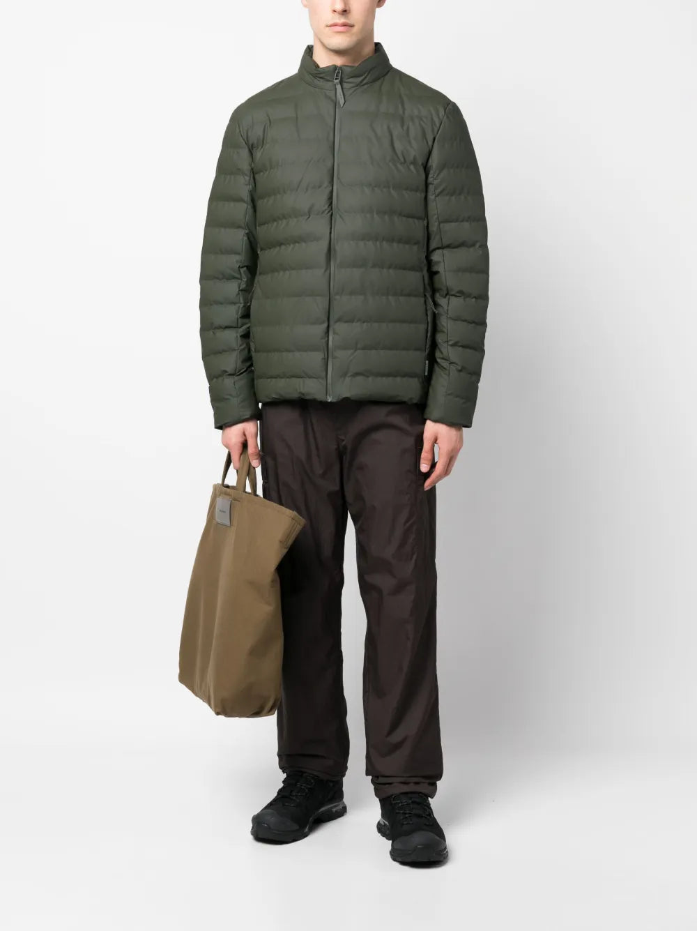 Hooded Zipped Padded Jacket