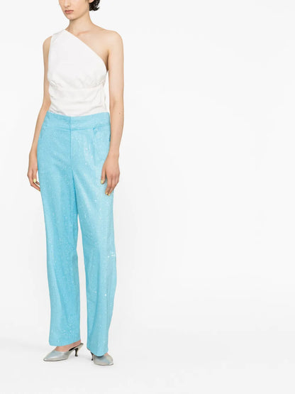 Crystal-Embellishment Trousers