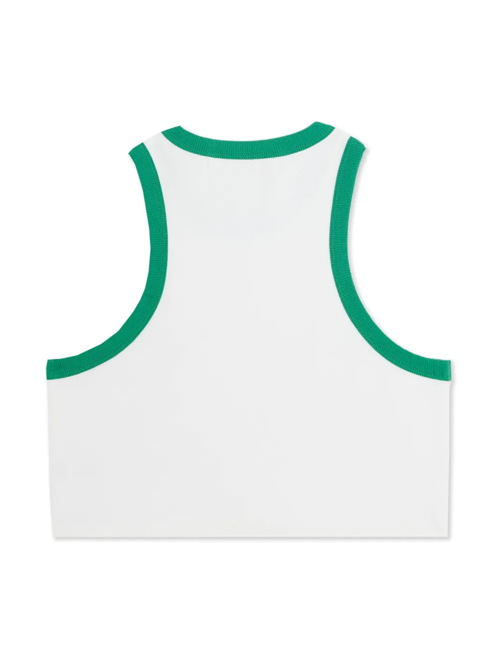 Logo-Print Cropped Tank Top