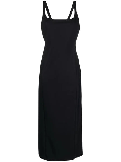 Layered Cutout Midi Dress