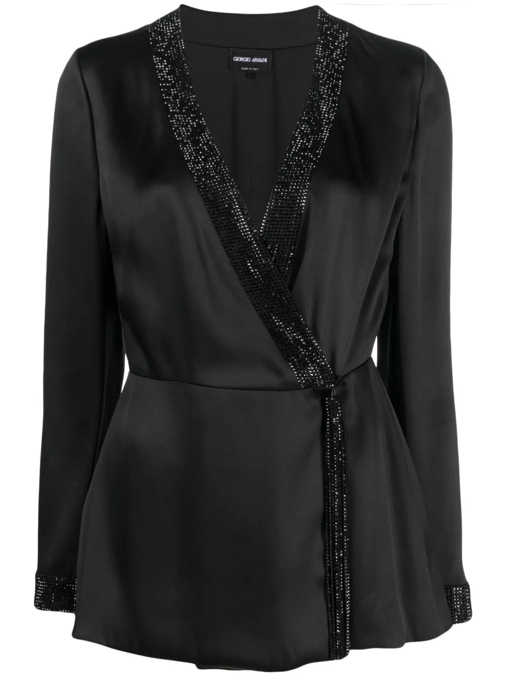 Shiret Crystal-Embellished Silk Top