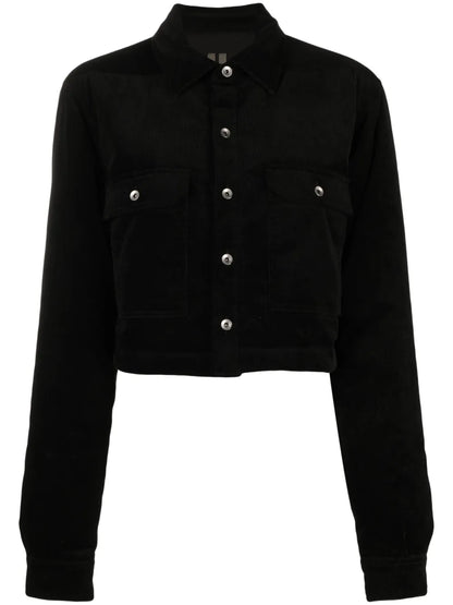 Corduroy Cropped Jacket