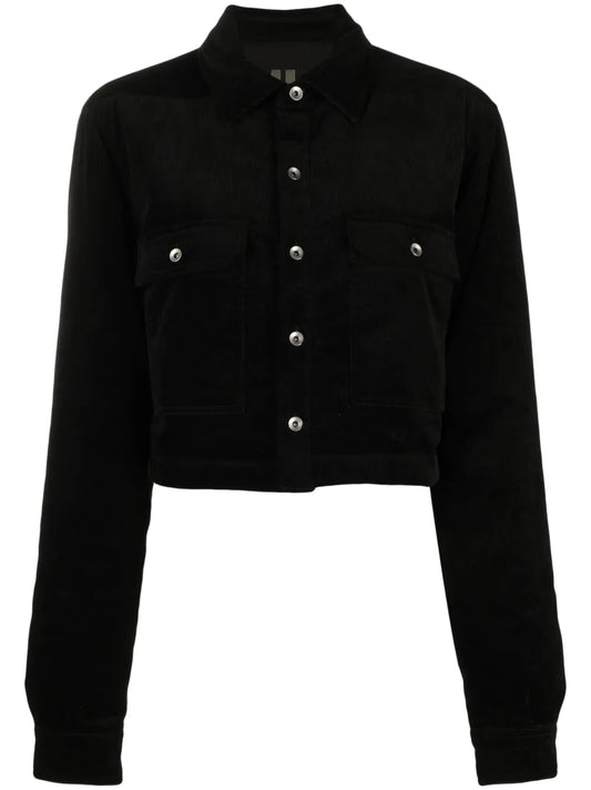 Corduroy Cropped Jacket