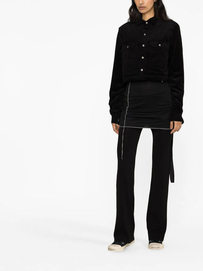 Corduroy Cropped Jacket