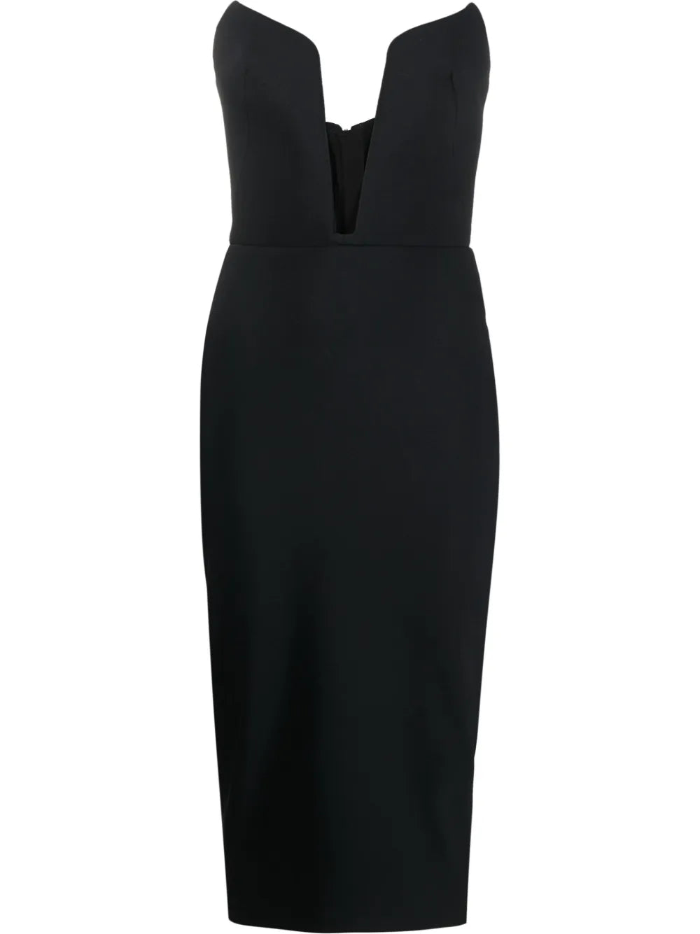 Strapless Midi Dress