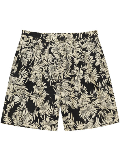 Carrie Floral-Print Shorts