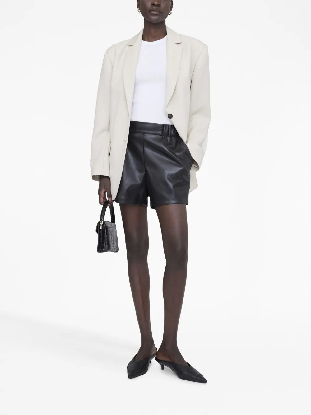 Koa Faux Leather Shorts