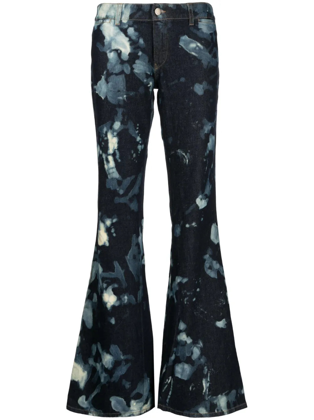 Tie-Dye Flared Trousers